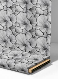 Petal flower style with black, white colors - Image 4