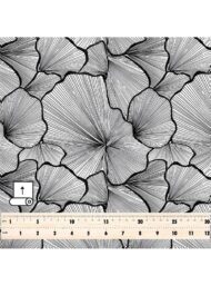 Petal flower style with black, white colors - Image 5