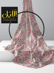 Petal flower style with pink,green colors - Image 2