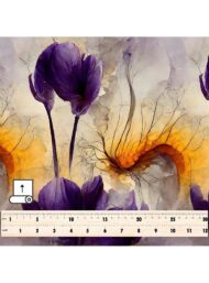 Petal flower style with blue, orange colors - Image 5