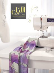 Petal flower style with green, pink colors - Image 7