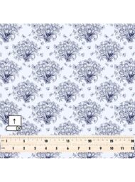 Bloom flower style with blue colors - Image 5