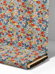 Bloom flower style with red,blue colors - Image 4