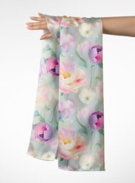 Petal flower style with pink,green colors - Image 3