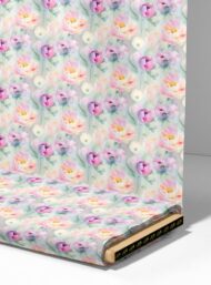 Petal flower style with pink,green colors - Image 4