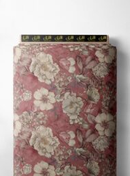 Petal flower style with pink,white colors