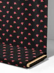 Rose flower style with pink,black colors - Image 4