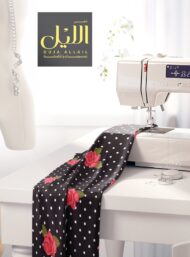 Rose flower style with pink,black colors - Image 7