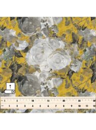 Rose flower style with grey,white colors - Image 5