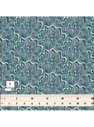 Wave ocean and sky style with blue colors - Image 5