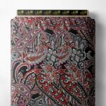 Floral others style with red,black colors