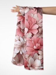 Petal flower style with pink,white colors - Image 3