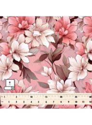 Petal flower style with pink,white colors - Image 5