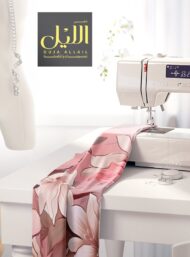 Petal flower style with pink,white colors - Image 7