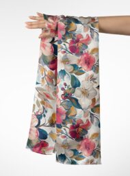 Petal flower style with pink,white colors - Image 3