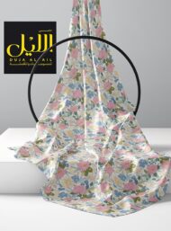 Petal flower style with pink,green colors - Image 2