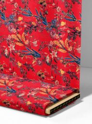 Leaf flower style with red,green colors - Image 4