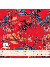 Leaf flower style with red,green colors - Image 5