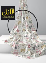 Bear animal style with pink,green colors - Image 2