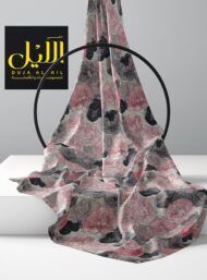 Petal flower style with pink,grey colors - Image 2