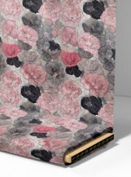 Petal flower style with pink,grey colors - Image 4