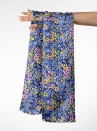 Bloom flower style with blue,yellow colors - Image 3