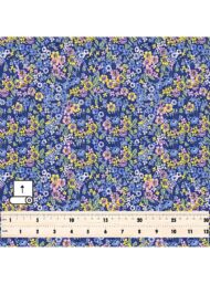 Bloom flower style with blue,yellow colors - Image 5