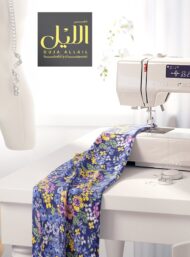 Bloom flower style with blue,yellow colors - Image 7