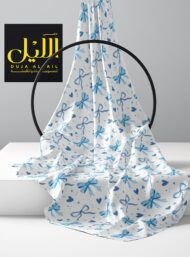 Bow others style with blue, white colors - Image 2