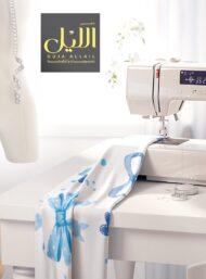 Bow others style with blue, white colors - Image 7