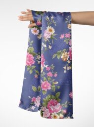 Rose flower style with pink,green colors - Image 3