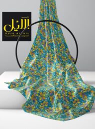 Bloom flower style with yellow,blue colors - Image 2