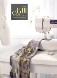 Bloom flower style with grey,white colors - Image 7