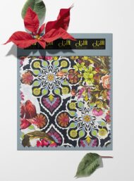 Bloom flower style with red,green colors - Image 6