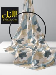 Petal flower style with grey,brown colors - Image 2