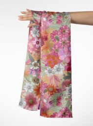 Petal flower style with pink,white colors - Image 3