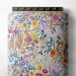 Petal flower style with pink,yellow colors