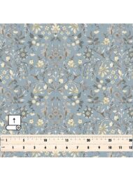 Leaf flower style with blue,white colors - Image 5