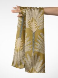 Palm nature style with brown, yellow colors - Image 3