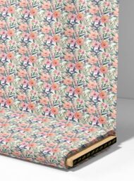 Leaf flower style with pink,green colors - Image 4