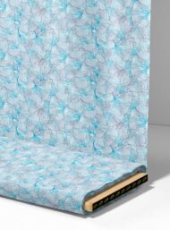 Flower nature style with blue,white colors - Image 4