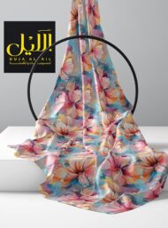 Petal flower style with pink,blue colors - Image 2