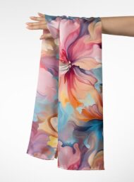 Petal flower style with pink,blue colors - Image 3