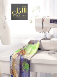 Bloom flower style with blue,green colors - Image 7