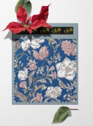 Bloom flower style with blue,pink colors - Image 6