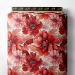 Petal flower style with red,pink colors