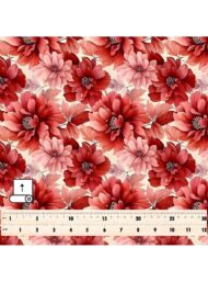 Petal flower style with red,pink colors - Image 5