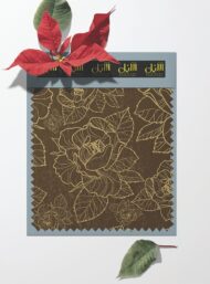 Rose flower style with brown, yellow colors - Image 6
