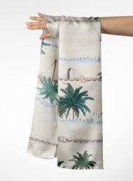 Palm nature style with green,blue colors - Image 3