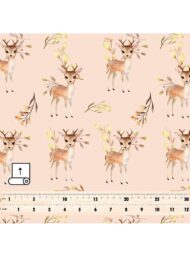 Deer animal style with brown,pink colors - Image 5
